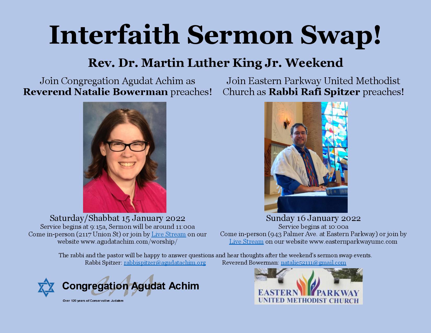 Interfaith Sermon Swap!