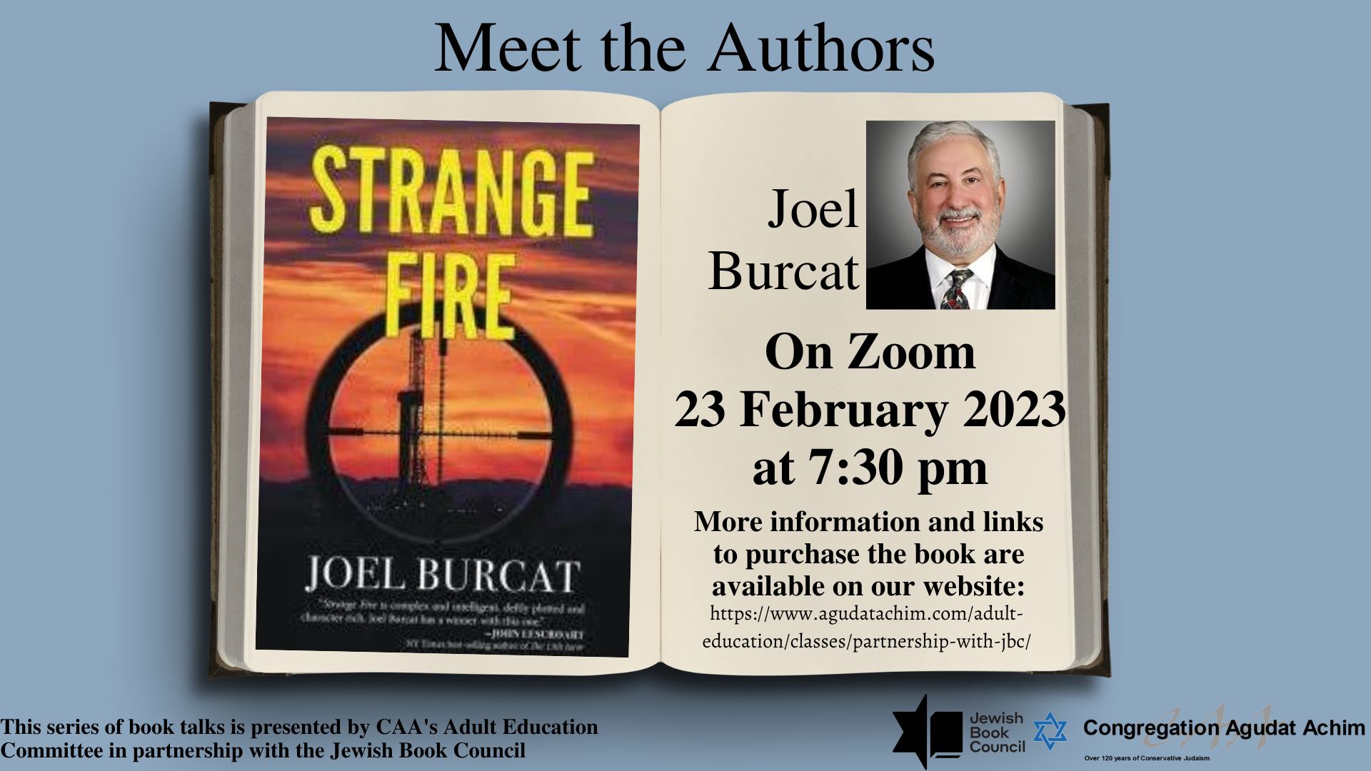 STRANGE FIRE with Joel Burcat