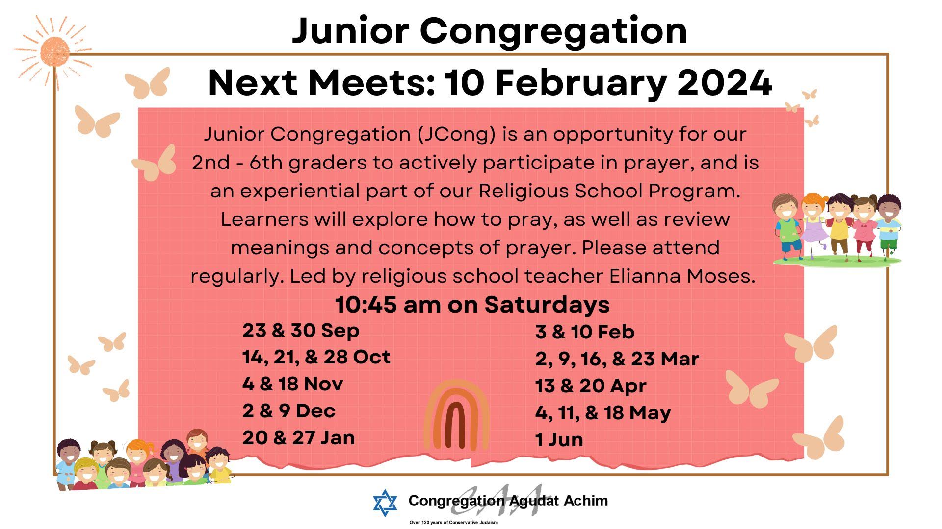 Junior Congregation