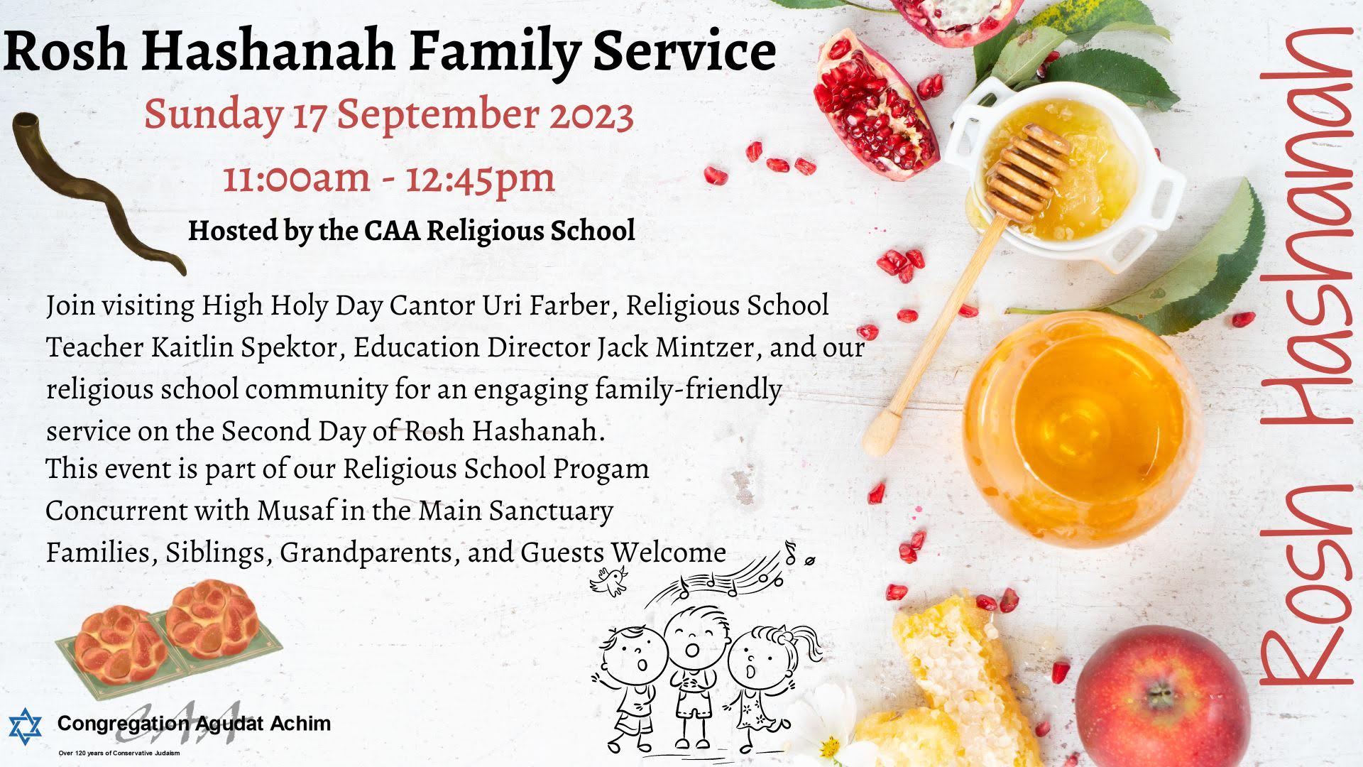 Rosh Hashanah Family Service