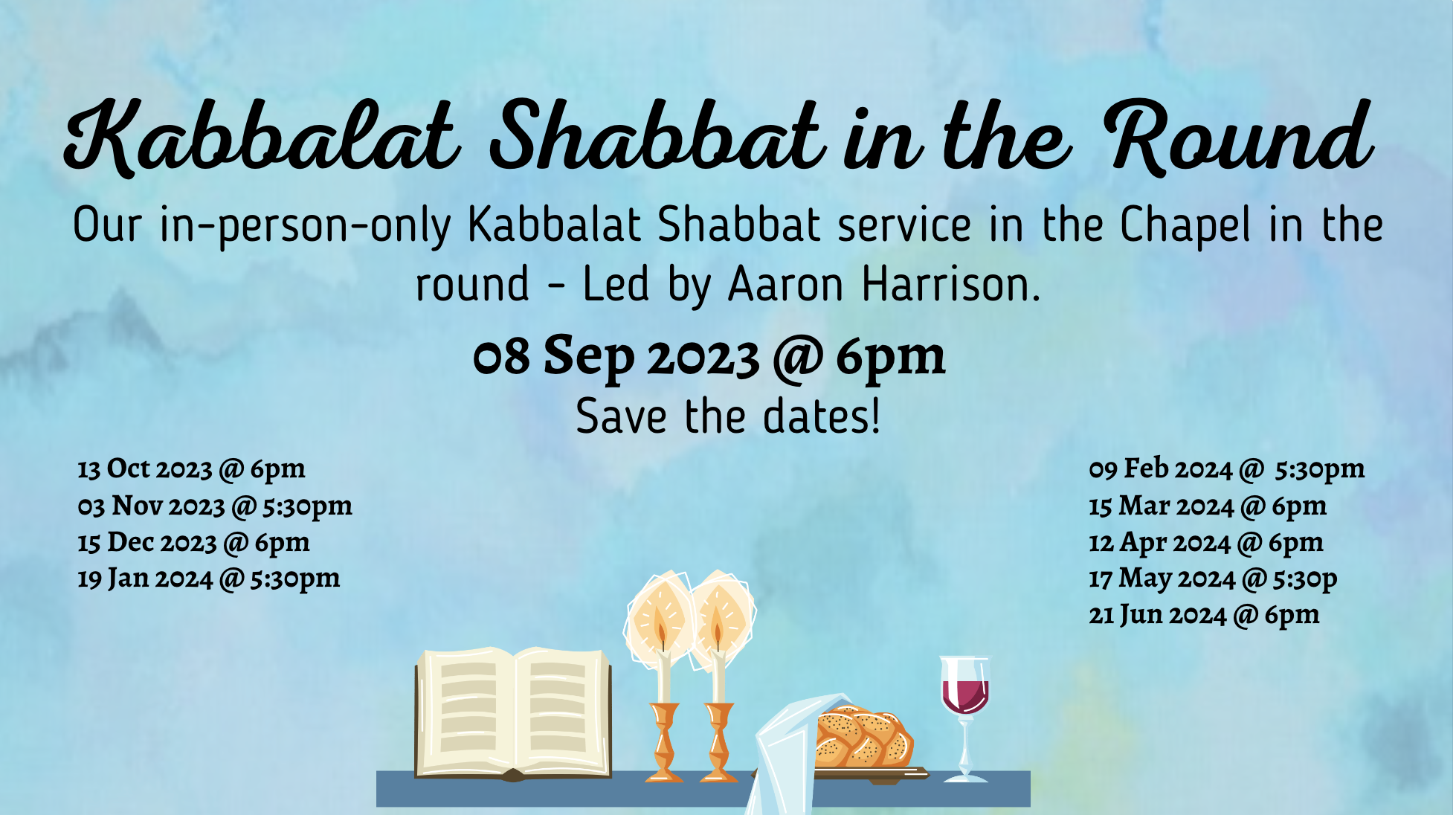 Kabbalat Shabbat in the Round