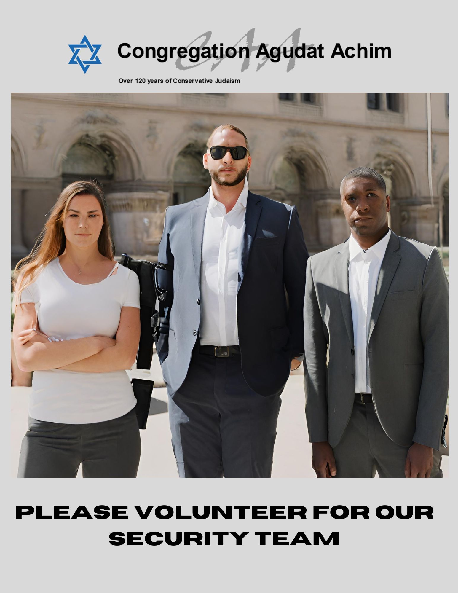 Volunteer For Our Security Team